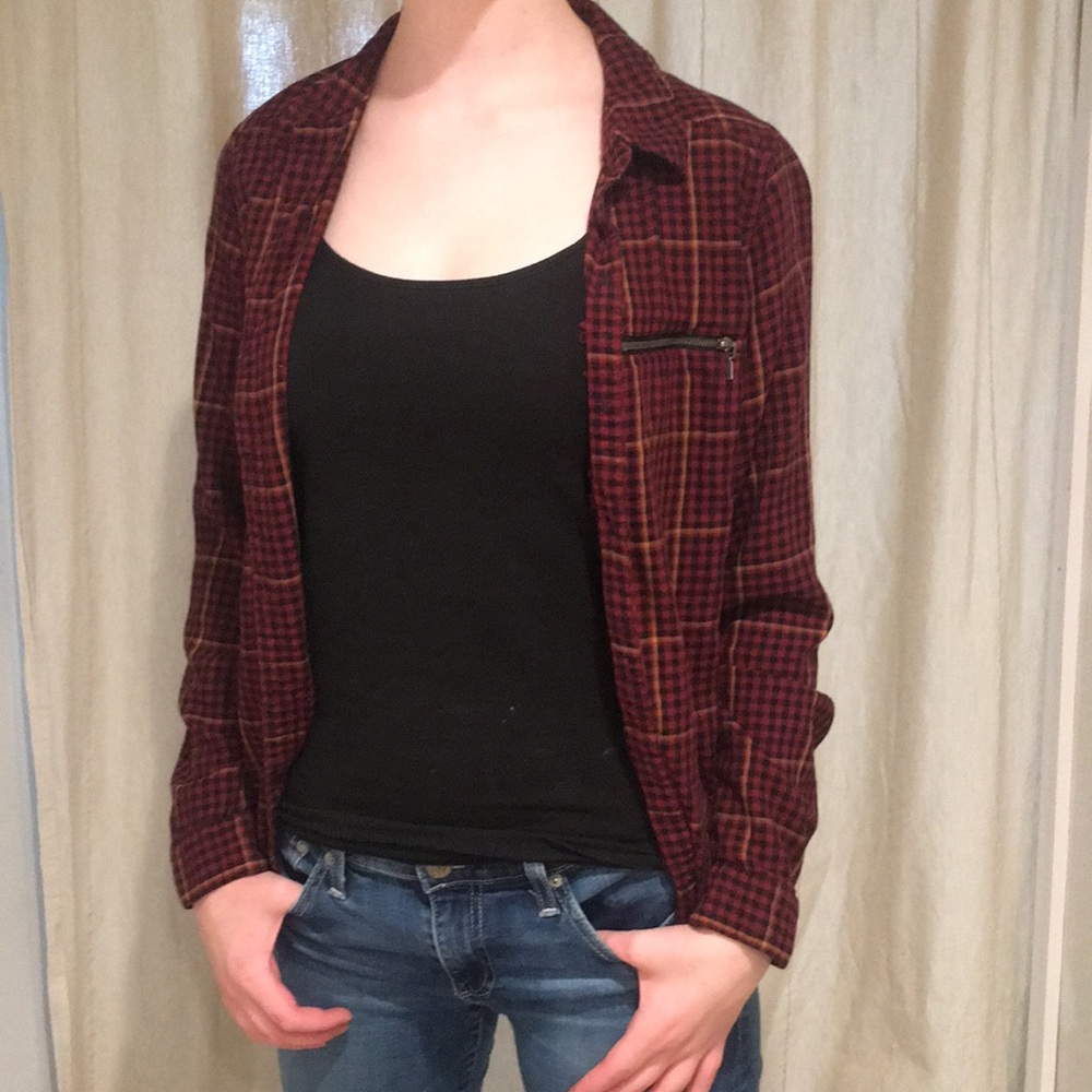 💥 SALE! Women’s Plaid Button Up Shirt